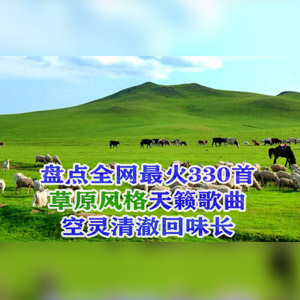 【草原歌曲合集】盘点全网最火330首草原风格天籁歌曲无损音乐空灵清澈回味长[13.1GB]