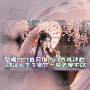 【古风歌曲】整理221首网络热门古风神曲 旋律太美了，循环一整天都不腻[8.5GB]