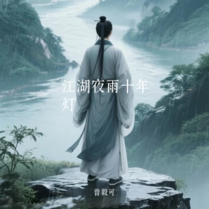 江湖夜雨十年灯