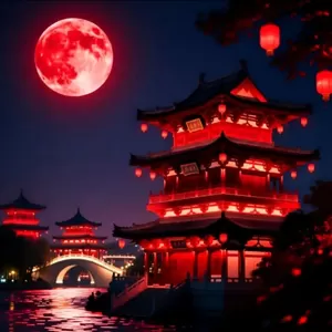 琉璃夜-红月南城