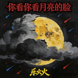 你看你看月亮的脸