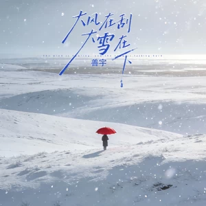 大风在刮大雪在下