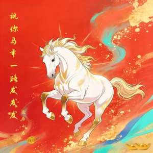 祝你马年一路发发发