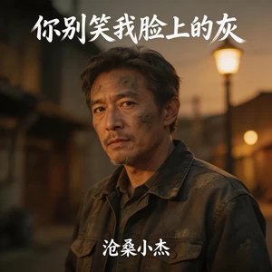 你别笑我脸上的灰