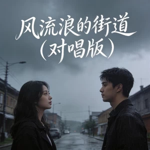 风流浪的街道(对唱版)