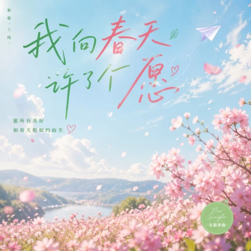 我向春风许下了愿
