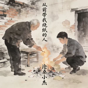 从前带我烧纸的人