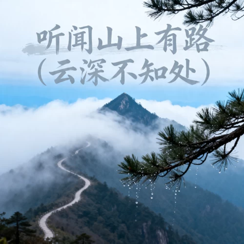 听闻山上有路（云深不知处）